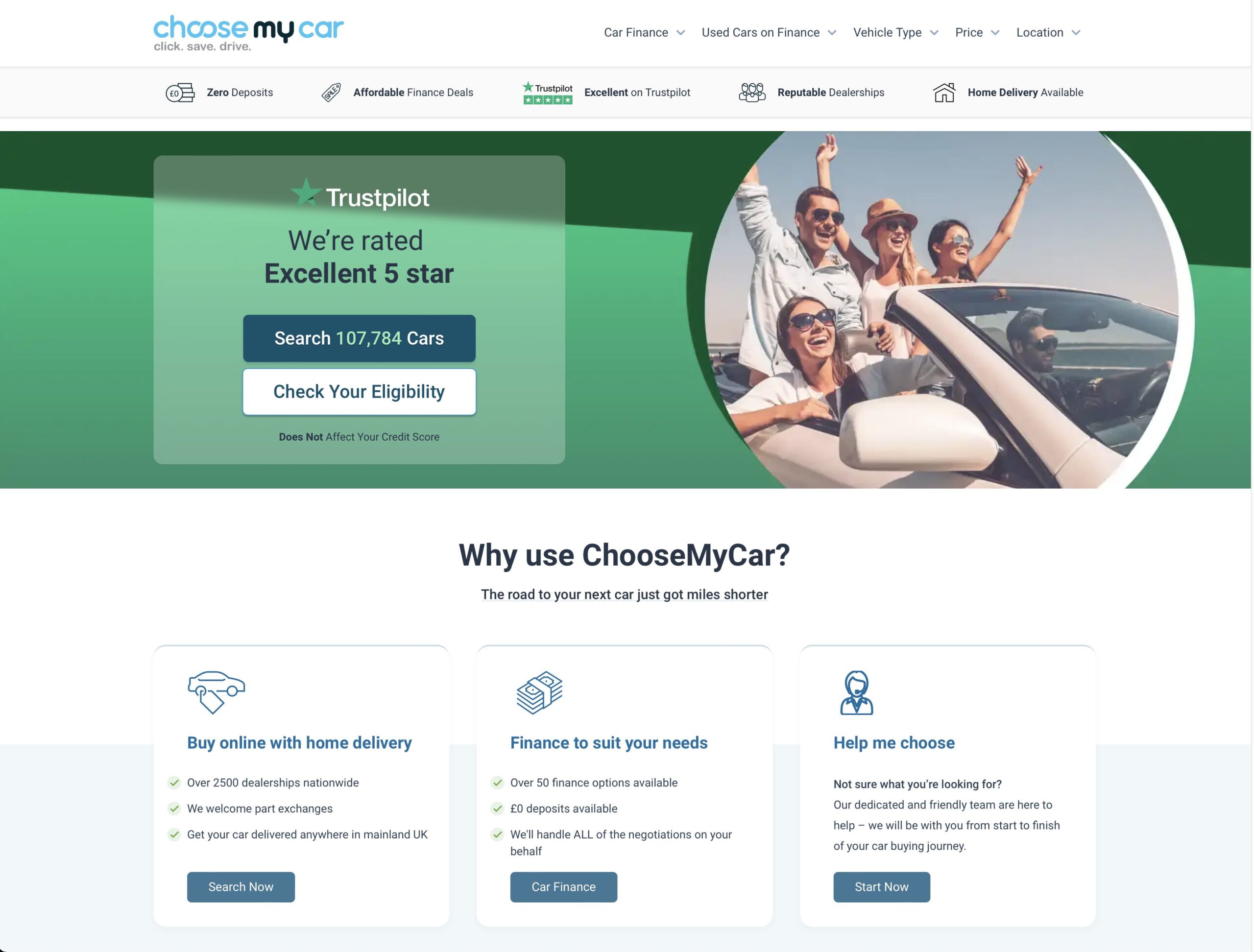 choosemycar-website