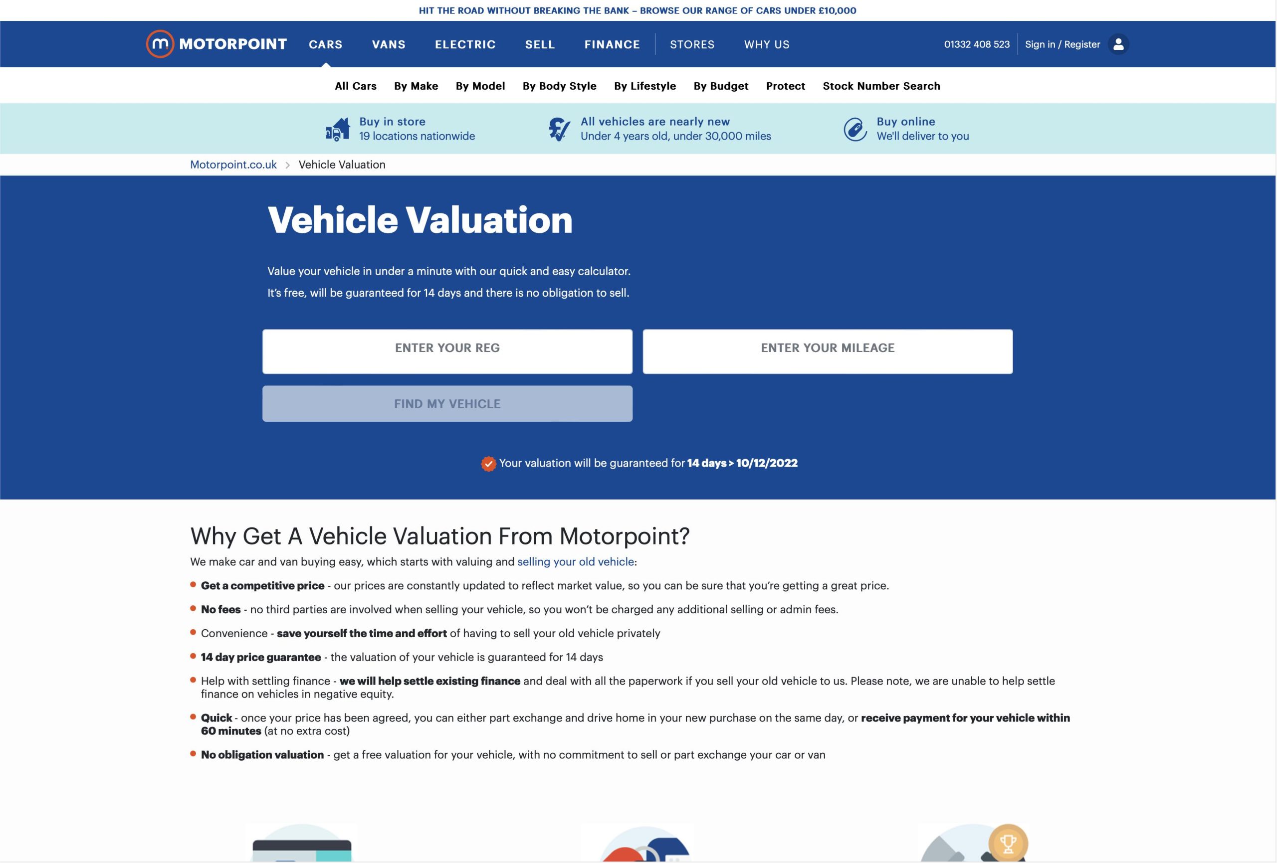 motorpoint-car-selling-page