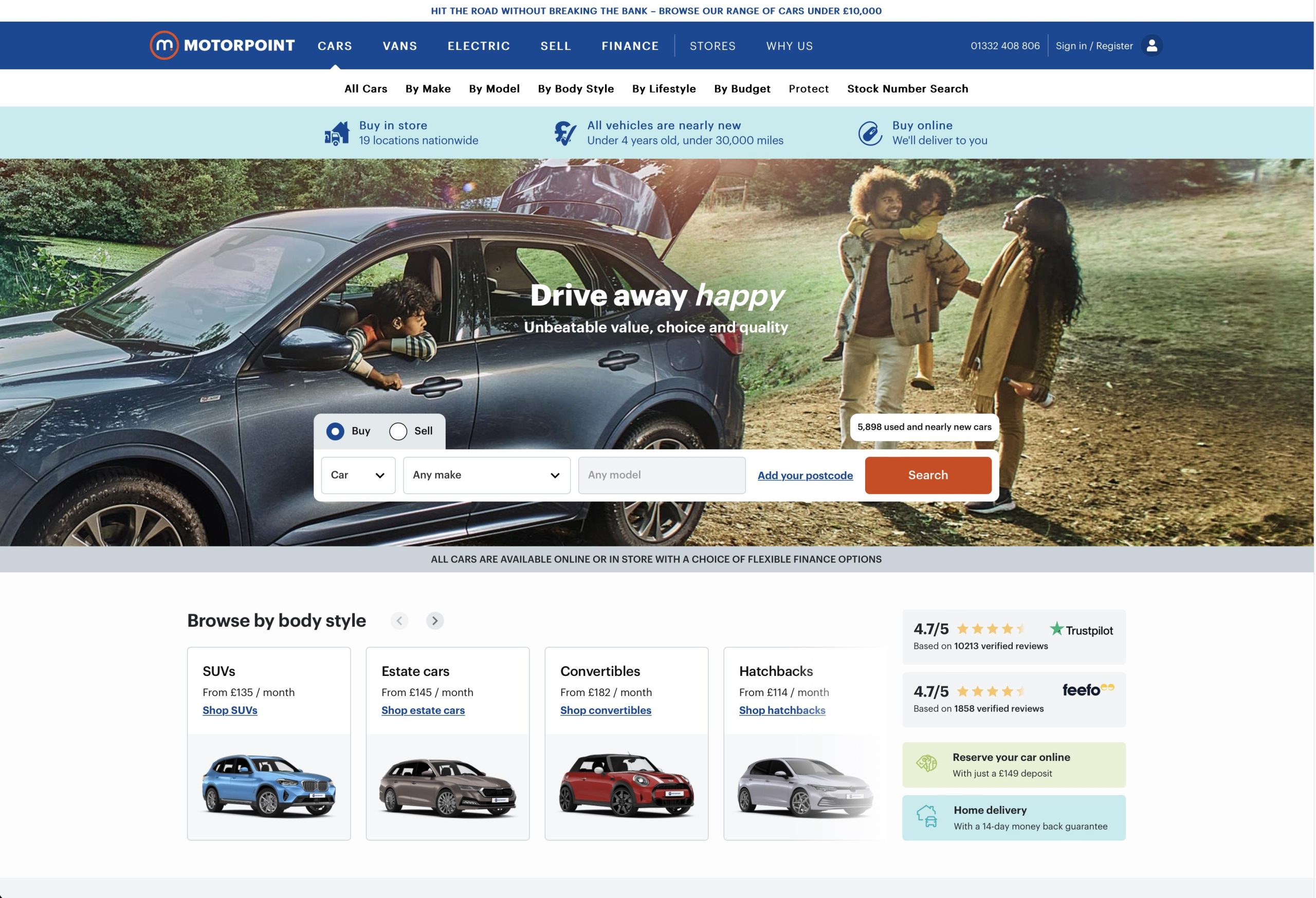 motorpoint-home-page
